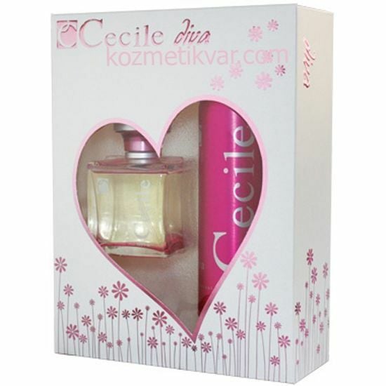 Cecile Diva Edt 100 Ml + Deodorant 150 ml Bayan Set
