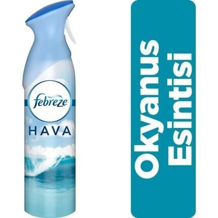 Febreze Hava Ferahlatıcı Sprey Oda Kokusu Okyanus Esintisi 300 ml