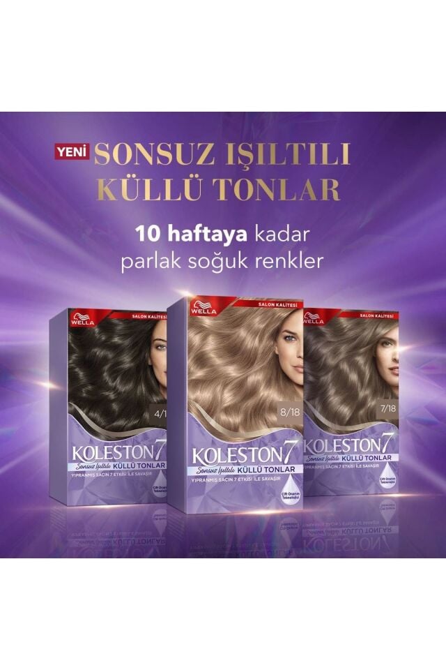Koleston Set 8.18 Açık İnci Küllü Kumral