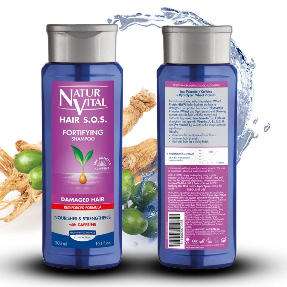 Natur Vital Hair Loss Dökülme Ve Kırılma Önleyici Kadın Şampuanı 300 Ml Anti-Breakage
