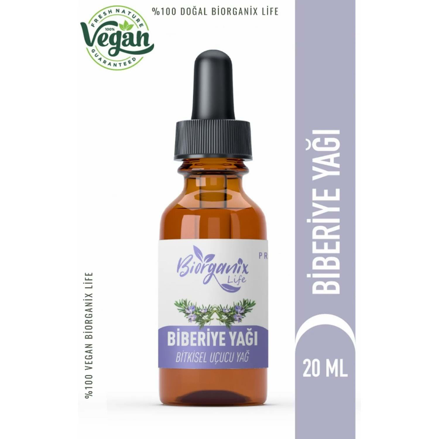 Biorganix Life Biberiye Yağı 20 ml