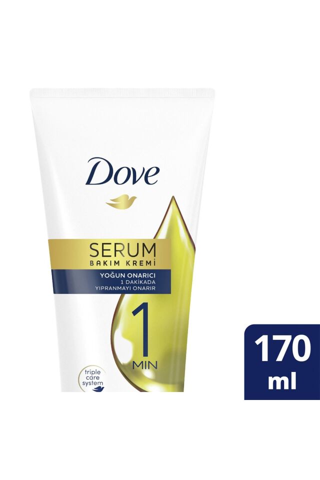 Dove Ultra Care 1 Minute Serum Saç Bakım Kremi Yoğun Onarıcı 170 ml