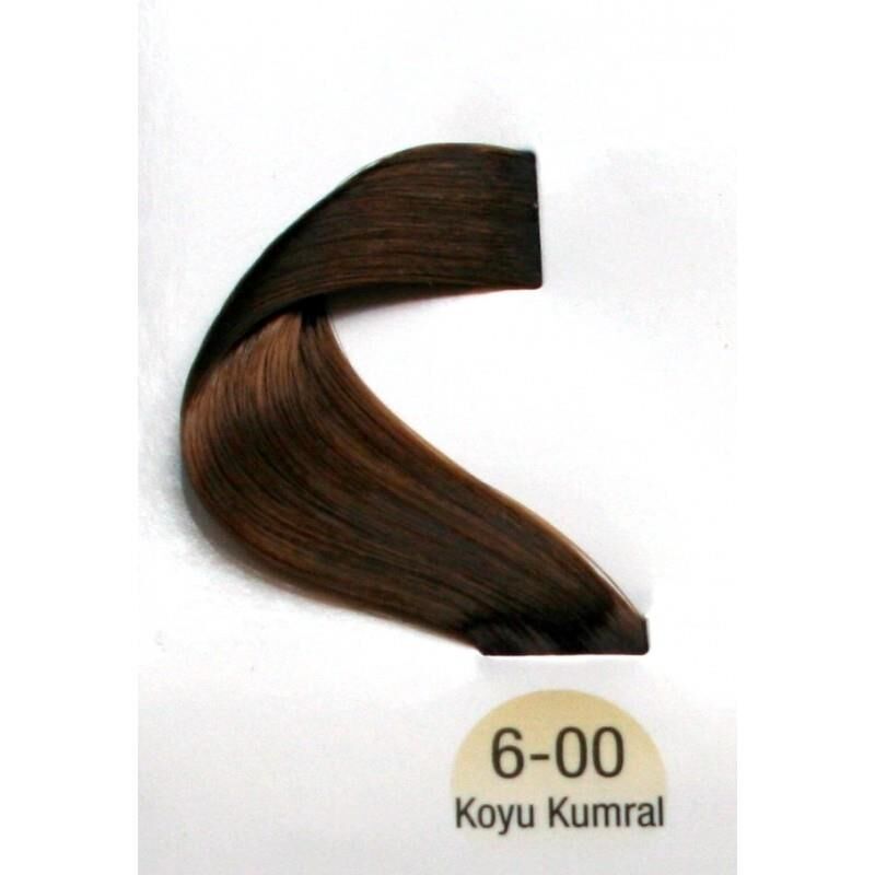 Vital Tüp Saç Boyası 6.00 Koyu Kumral + Oksidan Sıvı 50 Ml