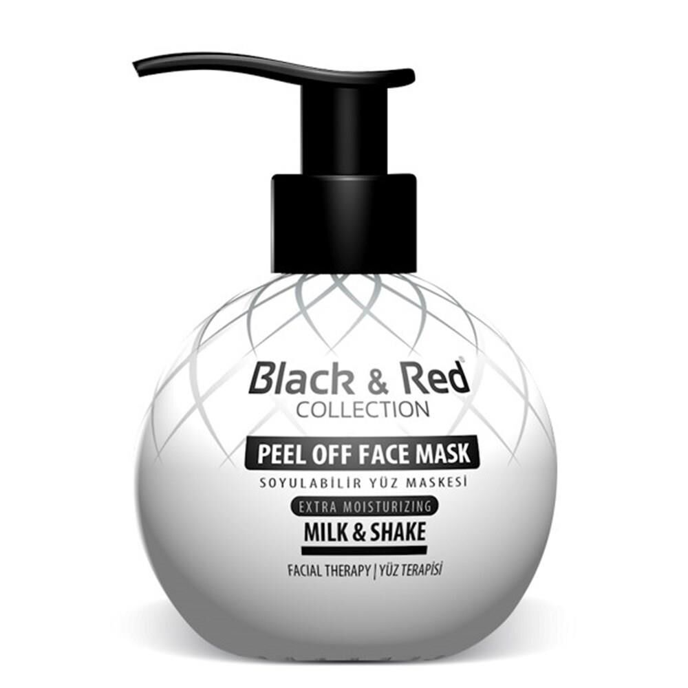 Black Red Soyulabilir Yüz Maskesi Milk Shake 250 Ml Pompalı