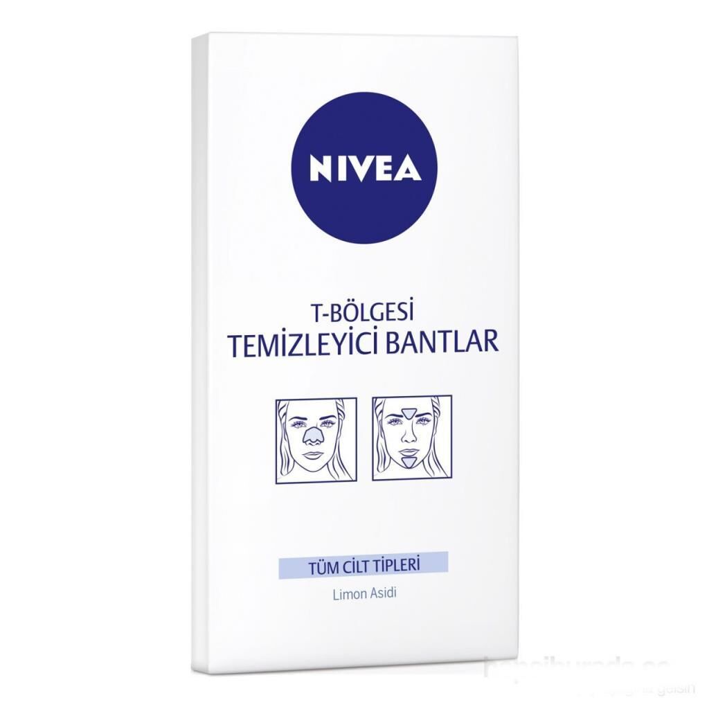 Nivea Burun Bandı Nivea Visage T Bölgesi İçin Temizleyici Bant 6lı