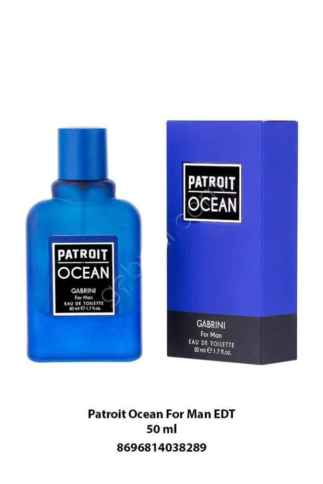 Gabrini Patroit Ocean For Man EDT 50 Ml inv