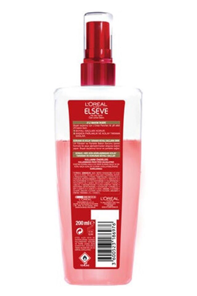 Loreal Elseve 6 Color Vive 2 li Bakım İksiri Saç Bakım Spreyi 200 ml