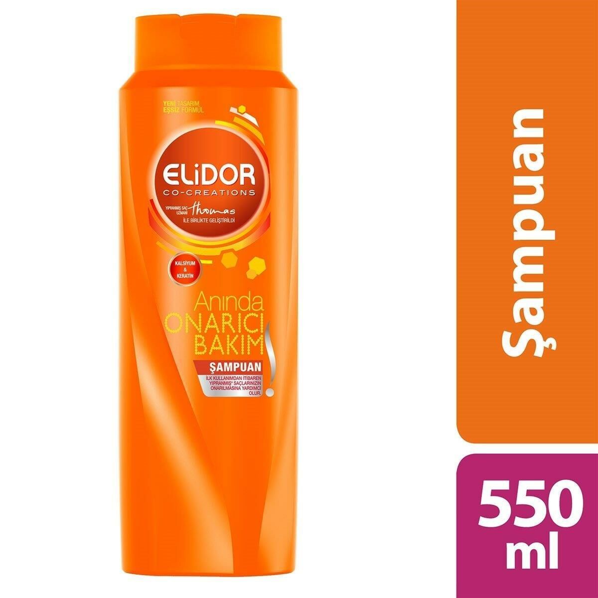 Elidor Şampuan Anında Onarıcı Bakım 550 Ml