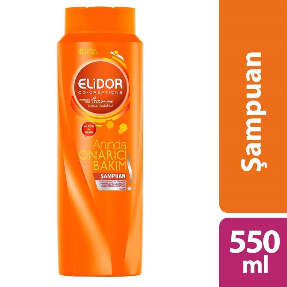 Elidor Şampuan Anında Onarıcı Bakım 550 Ml