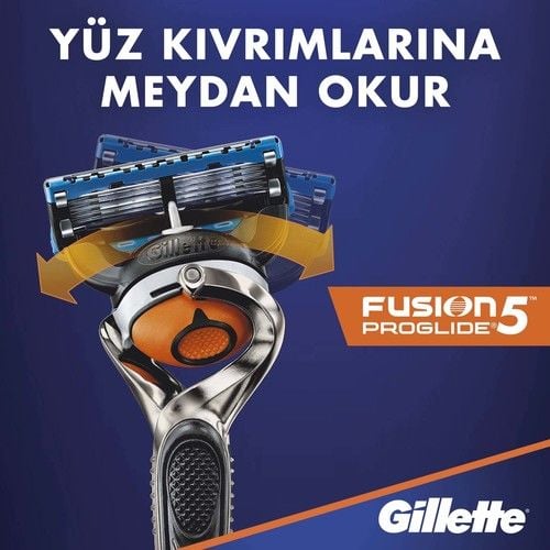 Gillette Fusion ProGlide Tıraş Makinesi + 5 Tıraş Bıçağı