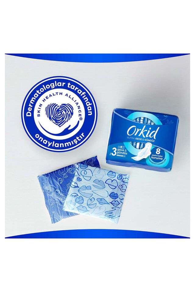 Orkid Ultra Ekstra 3 Boy Gece - Gündüz  24 lü