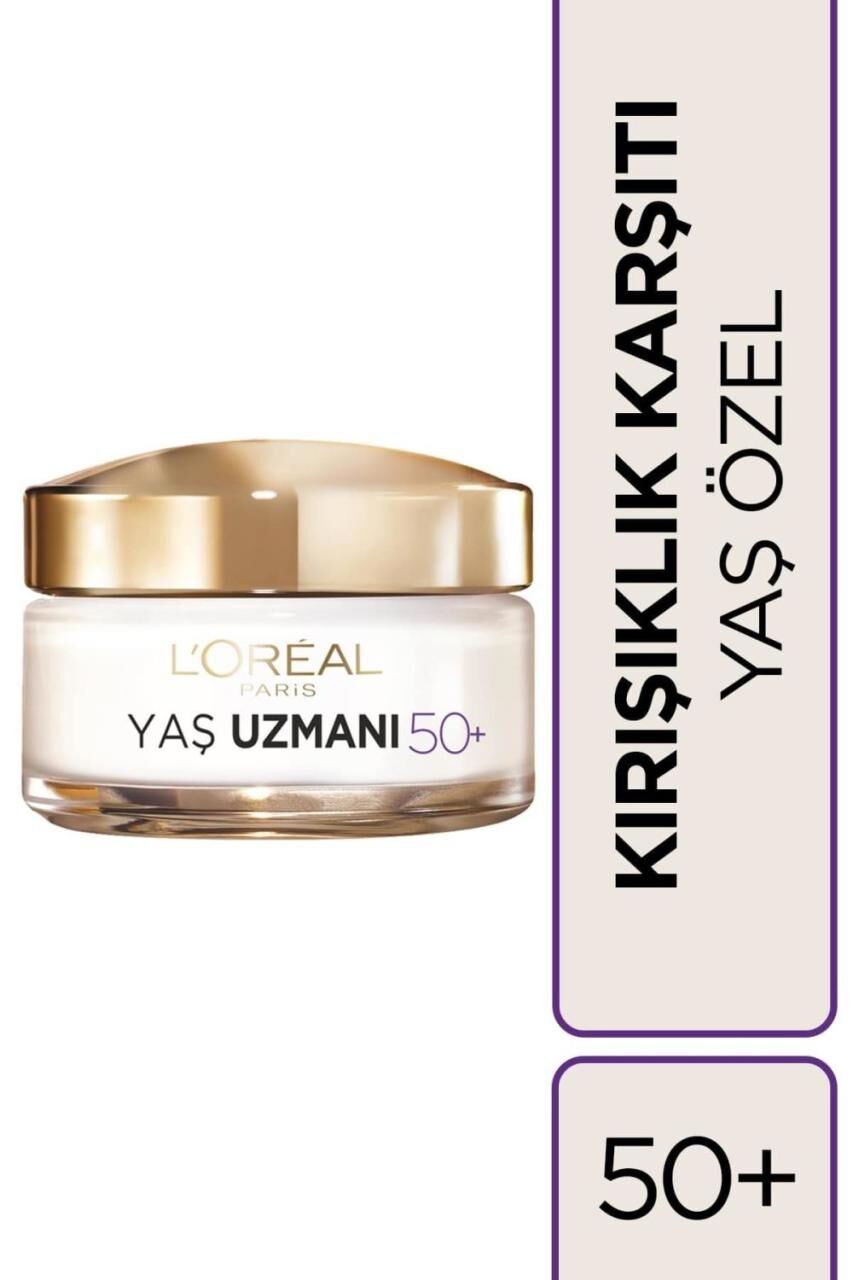 Loreal Yaş Uzmanı 50+ Kırışıklık Karşıtı Yenileyici Gece Kremi 50 Ml