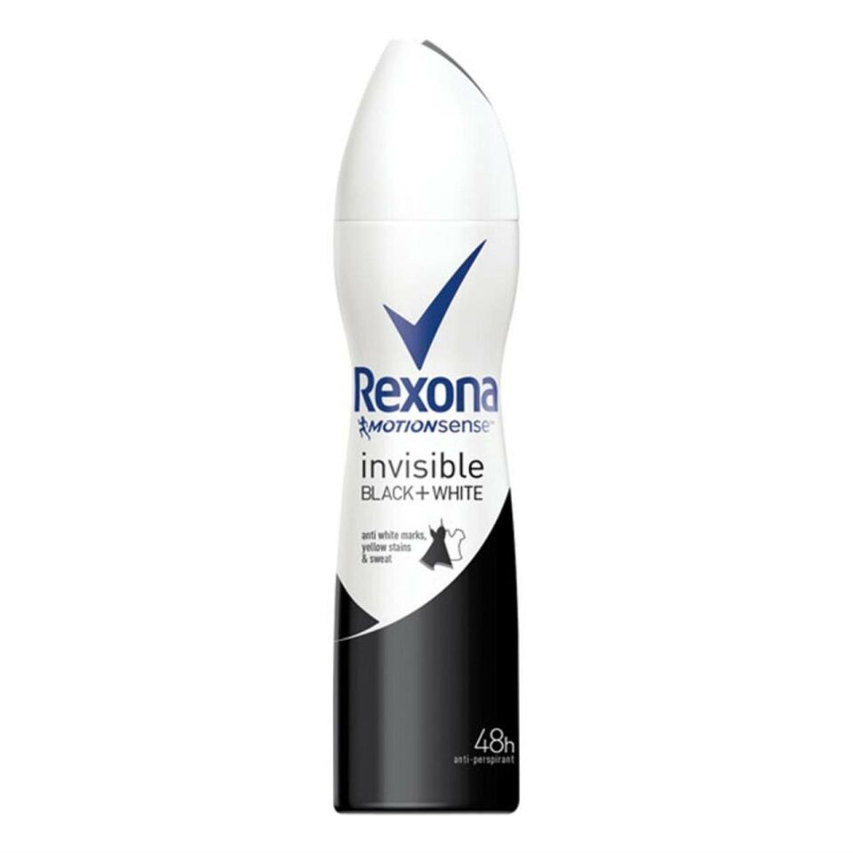 Rexona Deodorant Invisible Black White 150 ml Bayan