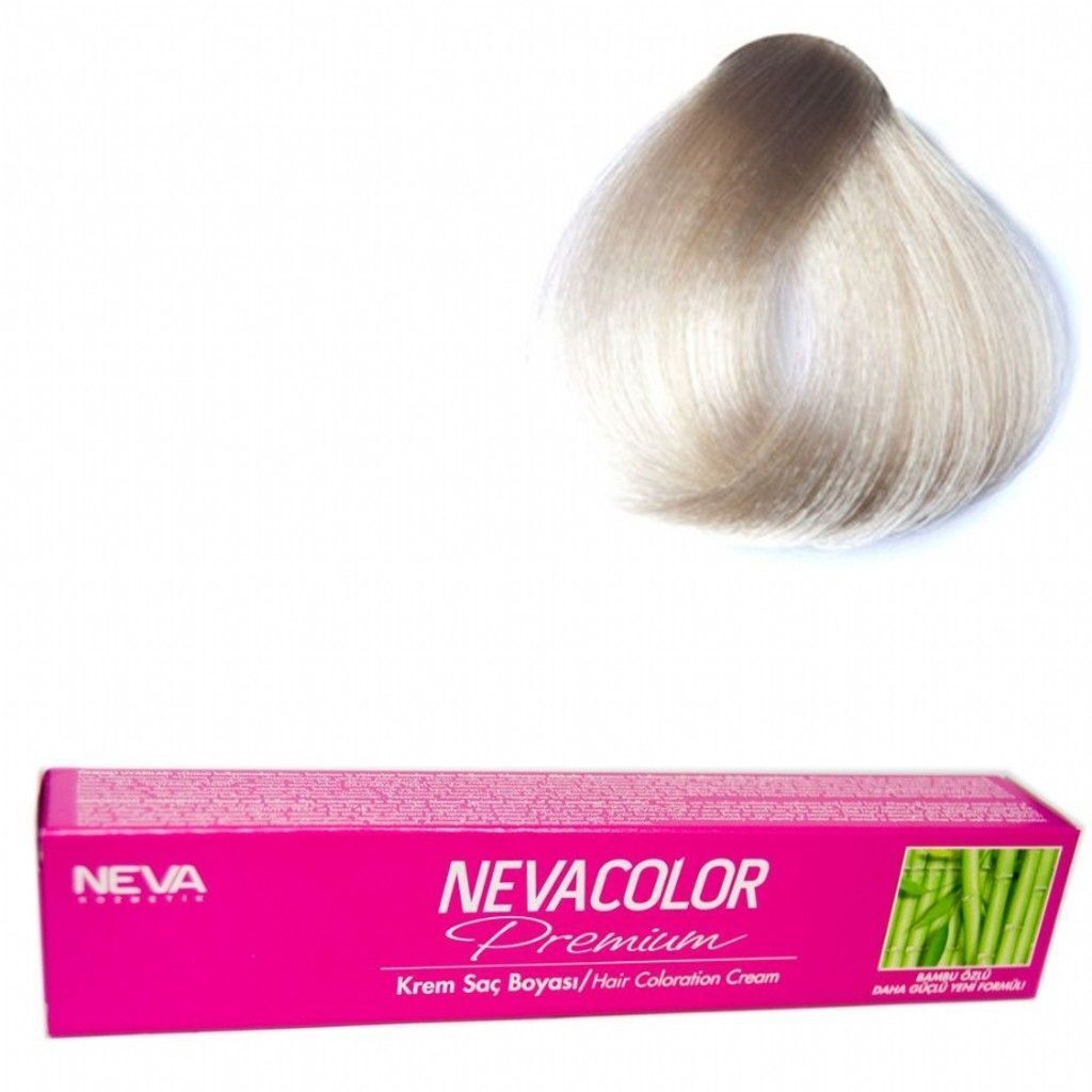 Neva Color Tüp Saç Boyası 12.01 Yoğun Küllü Süper Açıcı 50 Gr + Oksidan Sıvısı 50 Ml
