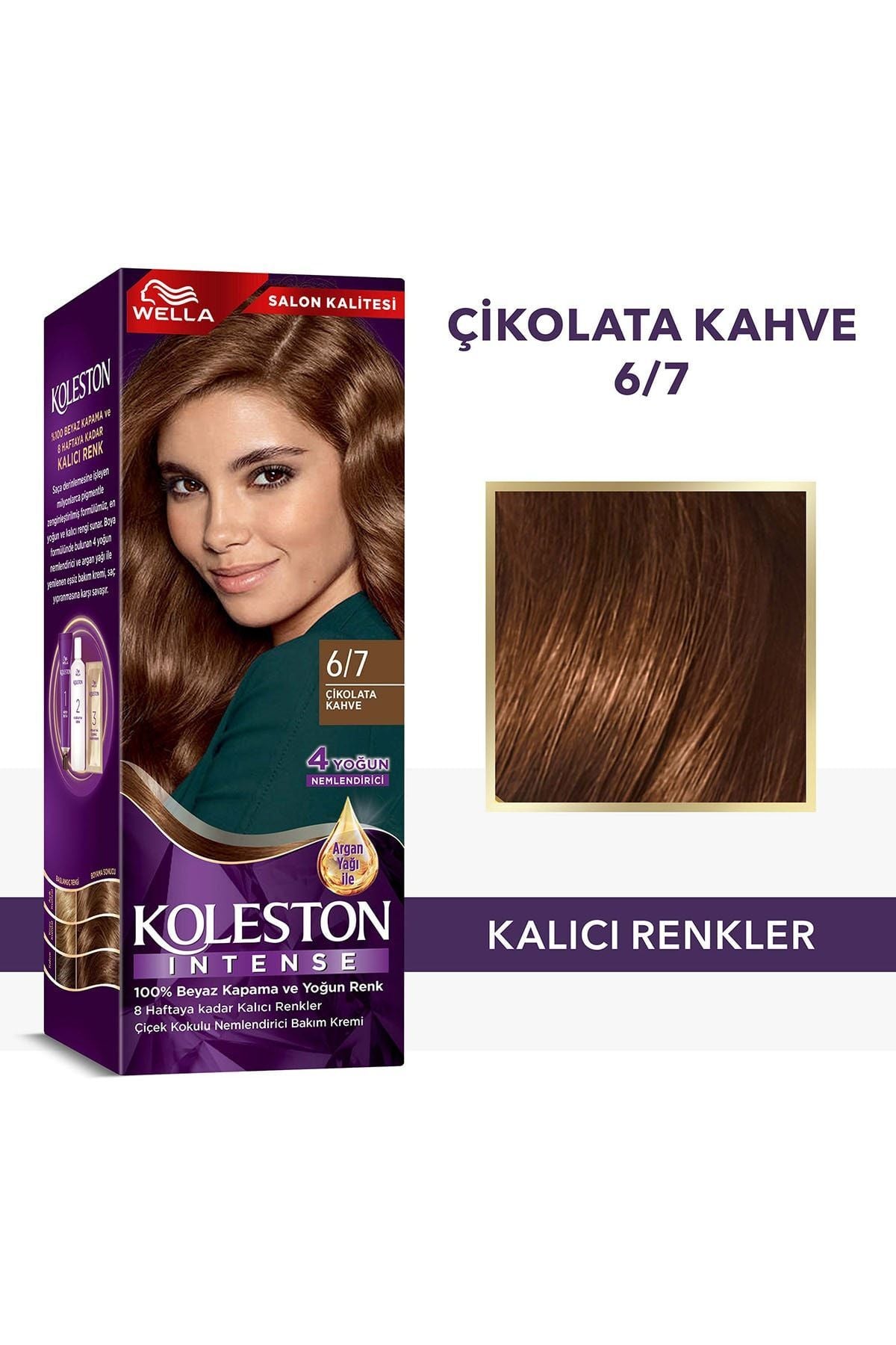 Koleston Intense Saç Bayası 6.7 Çıkolata Kahve