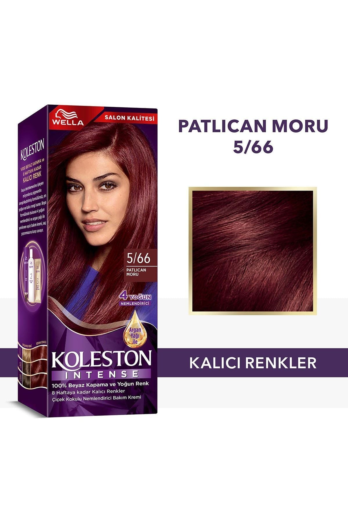 Koleston Intense Saç Bayası 5.66 Patlıcan Moru