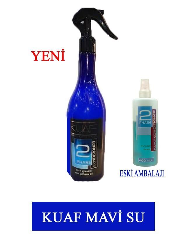 Kuaf Conditioner Çift Fazlı Fön Suyu 400ml Mavi Su
