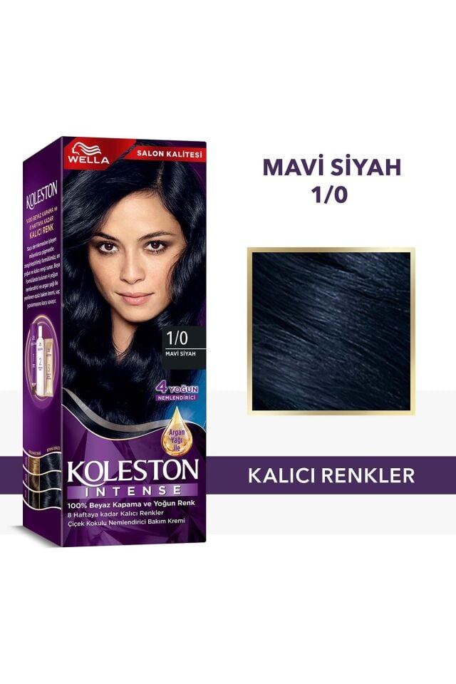 Koleston Intense Saç Bayası 1.0 Mavi Siyah