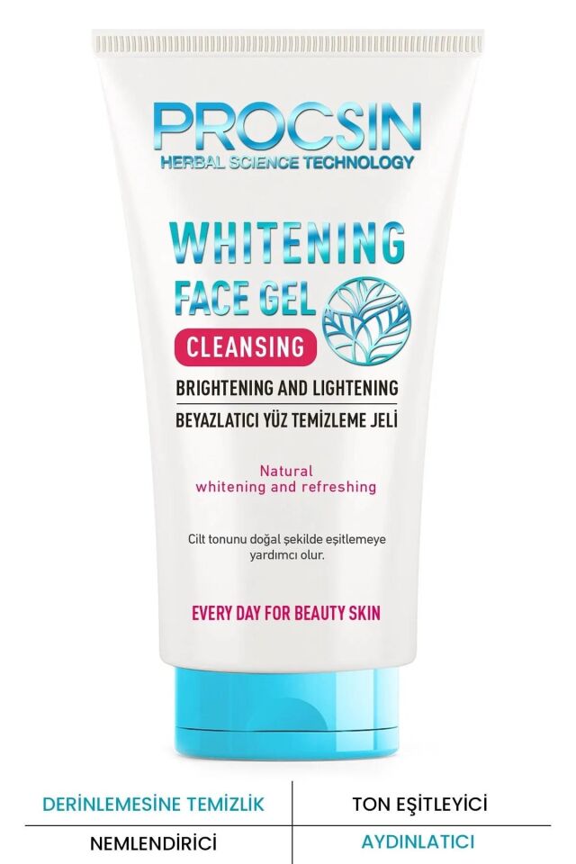 Procsin Beyazlatıcı Yüz Temizleme Jeli 150 Ml