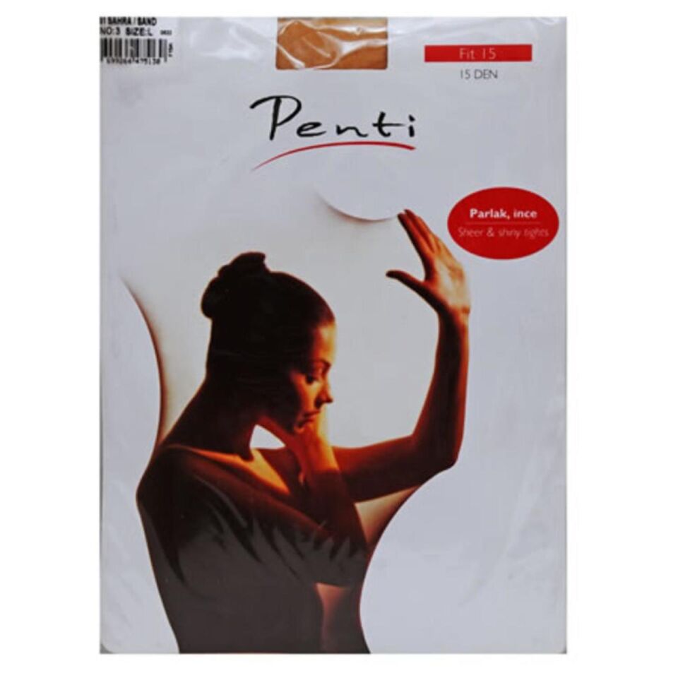 Penti Süper İnce Parlak Külotlu Çorap Sahra 51/3