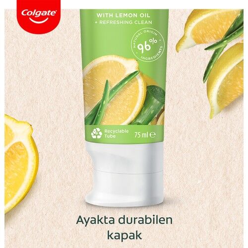 Colgate Natural Extracts Limon Ferahlatıcı Diş Macunu 75 ml