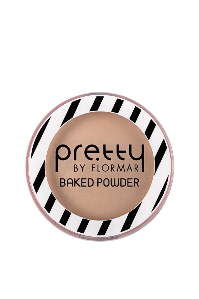 Flormar Pudra - Pretty Baked Powder 002 Light Porcelain Beige