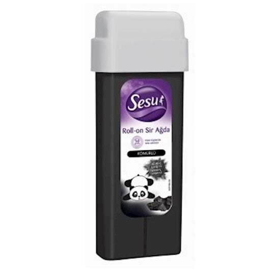Sesu Kartuş Ağda Kömürlü 100ml - Kısa Tüyler