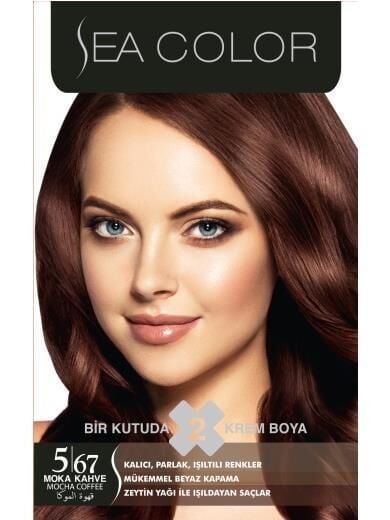 Sea Color Saç Boyası 5.67 Moka Kahve