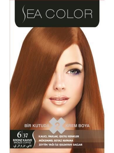 DELİST Sea Color Saç Boyası 6.37 Bronz Kahve
