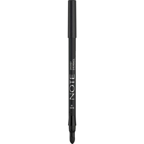 Note Suya Dayanıklı Siyah Göz Kalemi 01 Smokey Eye Pencil Black
