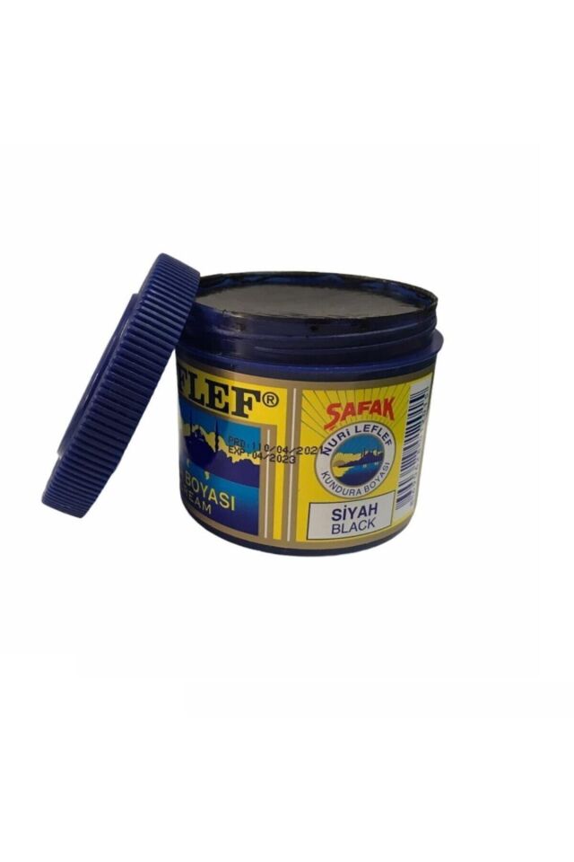 Nuri Leflef Krem Ayakkabı Boyası Siyah 200 Ml