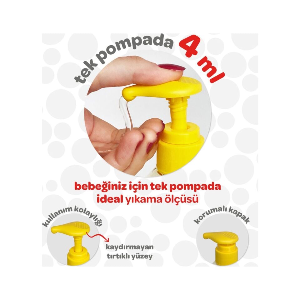 Dalin Şampuan 500 Ml Baby Pompalı Süper Eko