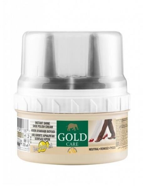 Gold Care Renksiz Krem Ayakkabı Boyası Naturel 200 Ml