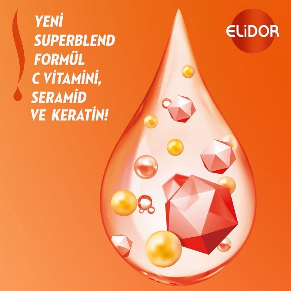 Elidor Sıvı Saç Kremi Anında Onarıcı Saç Bakım Spreyi 200 Ml