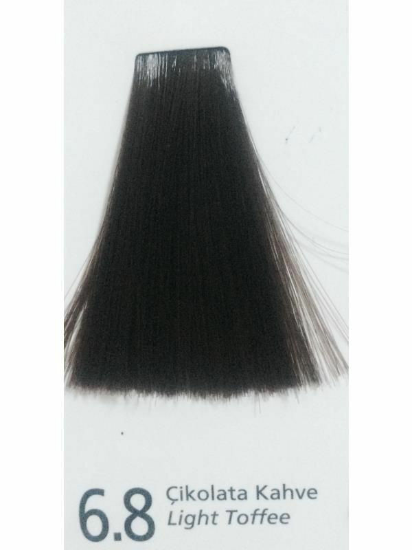 Alix Avien Tüp Saç Boyası 6.8 Çikolata Kahve + Oksidan Suyu