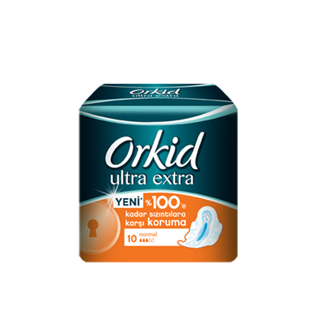 Orkid Ultra Extra Normal Hijyenik Ped 8 li