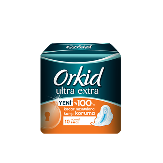 Orkid Ultra Extra Normal Hijyenik Ped 8 li