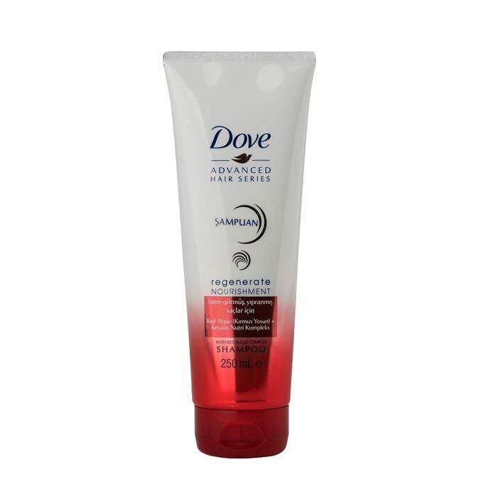 Dove Advanced Regenerate Nourishment Şampuan 250 ml Yıpranmış Saçlara Onarıcı
