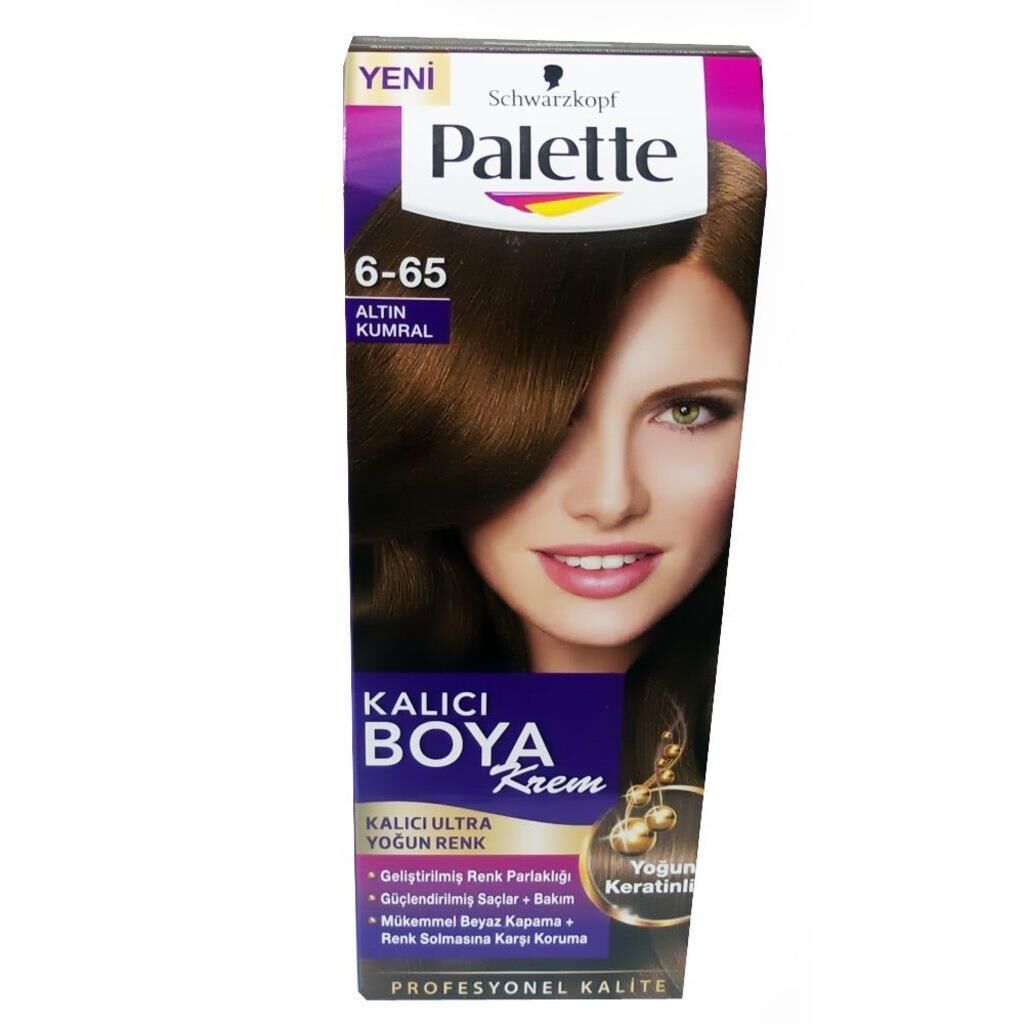 DELIST Palette 6.65 Altın Kumral ICC Kalıcı Krem Boya