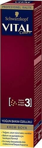 Vital Tüp Saç Boyası 5.68 Koyu Bronz Kahve + Oksidan Sıvı 50 Ml