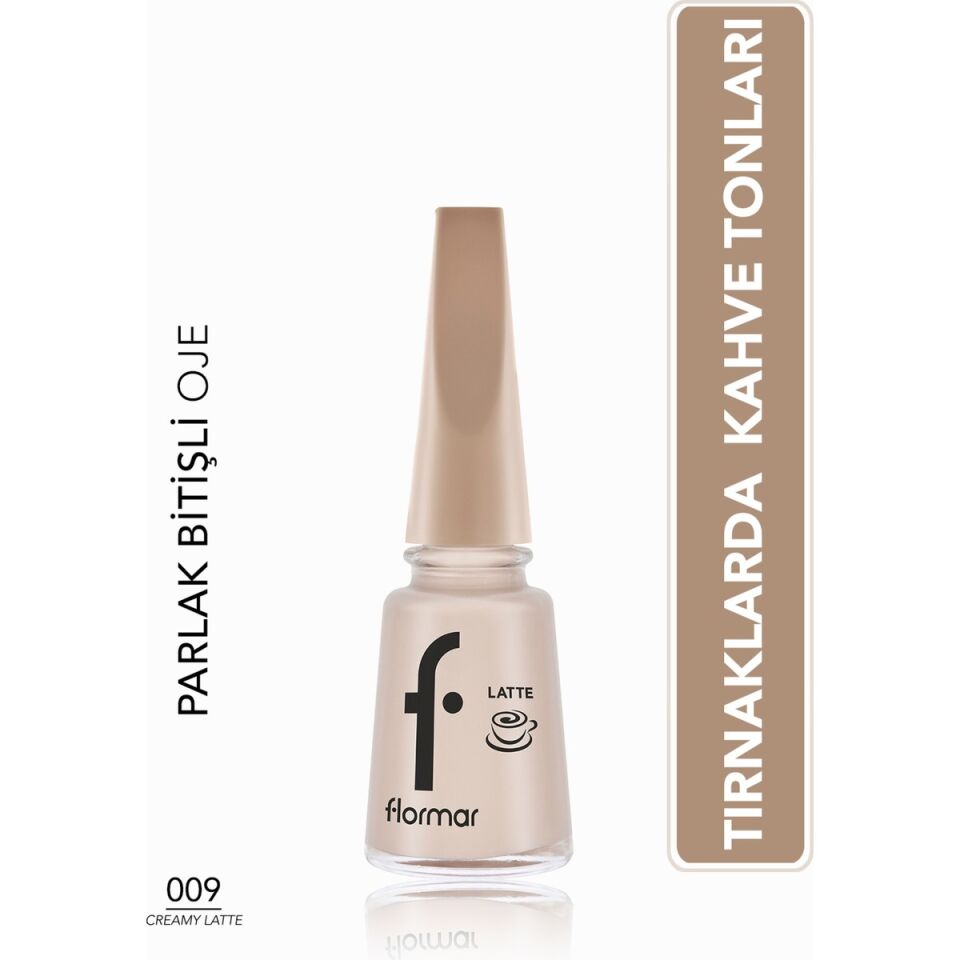 Flormar Oje No 009 Latte CREAMY