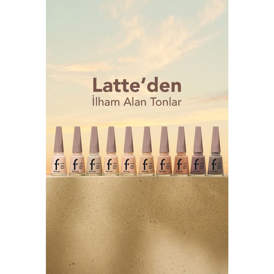 Flormar Oje No 002 Latte BARE MACCHIATO