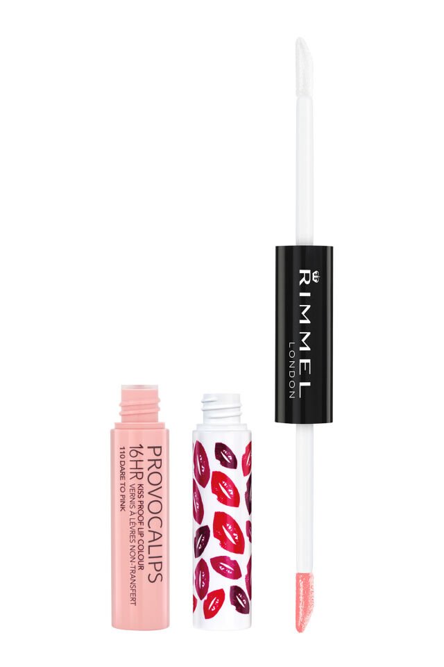 Rimmel London Provocalips 16HR Kissproof Lip Colour - 110 Dare To Pink