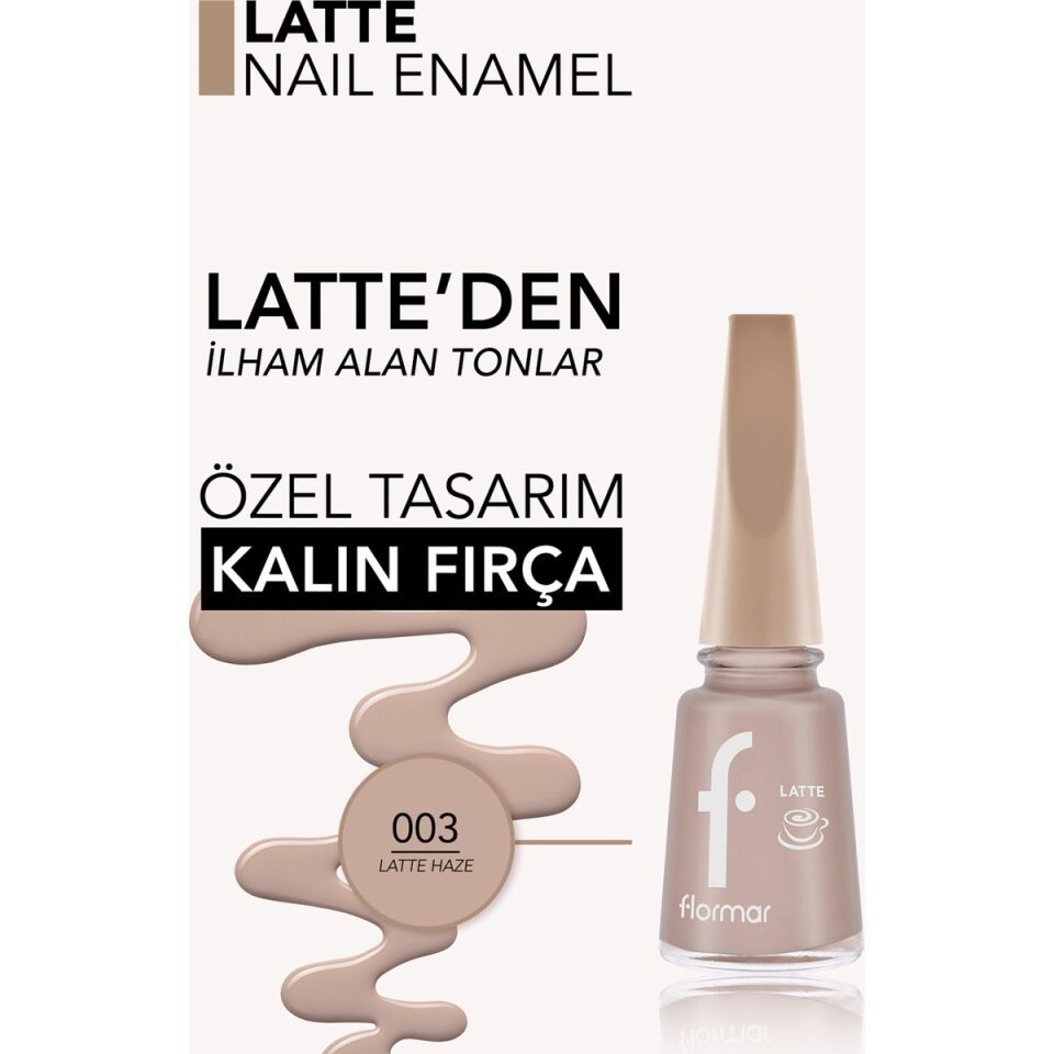 Flormar Oje No 003 Latte HAZE