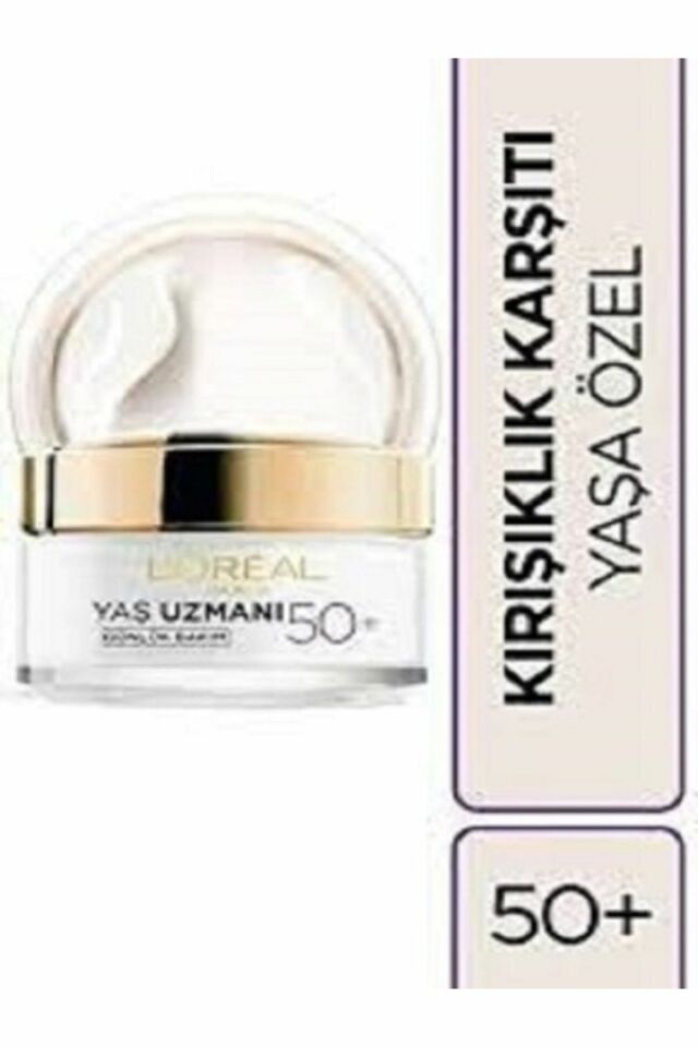Loreal Yaş Uzmanı 50+ Kırışıklık Karşıtı Yenileyici Gündüz  Kremi 50 Ml