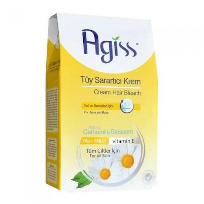 Agiss Tüy Sarartıcı Krem 70 ml + 35 ml Aktivatör Krem
