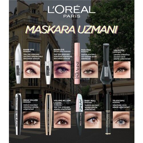 Loreal Volumissime X5 Extra Black Mascara