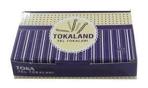Tokaland Siyah Topuzlu Tel Toka 150 gr