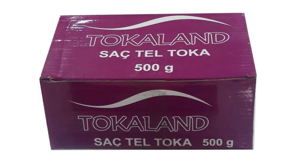 Tokaland Siyah Topuzlu Tel Toka 500 gr