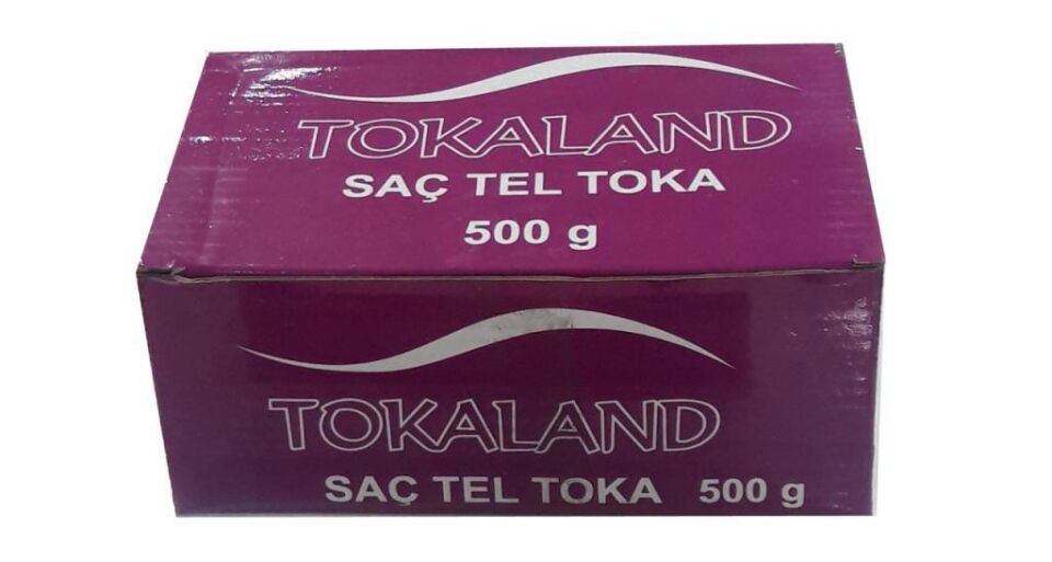 Tokaland Siyah Topuzlu Tel Toka 500 gr